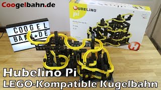 HUBELINO PI 👍 Set XL aufgebaut und ausprobiert ⚙️ Die LegoKompatible Kugelbahn [upl. by Holmann347]