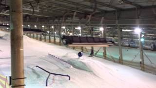 The worlds largest indoor ski area SnowWorld Landgraaf Free style [upl. by Canter]