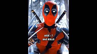 Deadpool kill count MCU [upl. by Anileuqcaj]