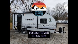 Camper tour a 2022 Forest River RPod 196 [upl. by Erait]