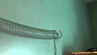 Do It Yourself Slinky Antenna [upl. by Lally224]