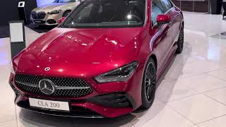 2024 Mercedes CLA Sedan  interior and Exterior Details automobile luxurycar mercedesbenz [upl. by Pelage106]