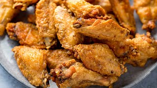 How to get the BEST Crispy Chicken Wings  Oven Baked Chicken Wings Recipe [upl. by Michaud]