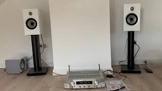 Marantz NR 1200 mit BampW 706 S2 [upl. by Steffane]