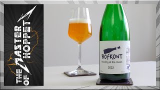 Bofkont Howling at the Moon Apricot Lambic w Riesling amp Muscat Grapes  TMOH  Beer Review [upl. by Tera]