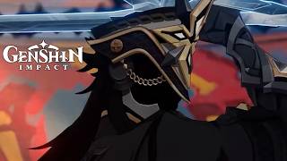 OMG PYRO ARCHON AND CAPITANO FIGHT  OFFICIAL 50 TRAILER  Genshin Impact [upl. by Ellah302]