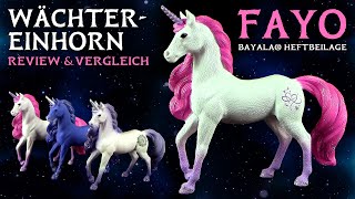 Schleich ® Bayala  Wächter Einhorn Fayo  Limited Edition 2024 Neuheit  New  Review amp Vergleich [upl. by Boutis]