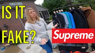 I FOUND SUPREME AT A GARAGE SALE [upl. by Aillil]