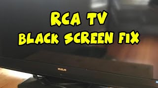 How to Fix Your RCA TV That Wont Turn On  Black Screen Problem [upl. by Phalan]