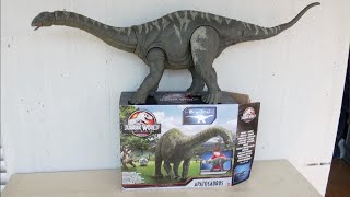 Kitwanas Toys 103 2021 Mattel Jurassic World Apatosaurus 40quot Figure Unboxing amp Review [upl. by Einomrah965]