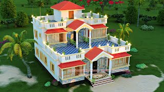 6 Bedroom Duplex House Design 2023  4822 [upl. by Mccutcheon]