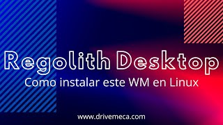 Como instalar y usar Regolith Desktop en Linux [upl. by Hauhsoj]