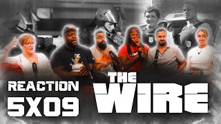 The Wire  5x9 Late Editions  Group Reaction [upl. by Nylrad933]