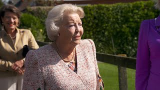 Prinses Beatrix heropent molen de Noordstar in Noordbroek [upl. by Alicea]