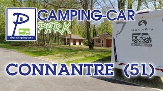 Aire CAMPINGCAR PARK de Connantre 51 et ses points dintérêt [upl. by Friedrick]