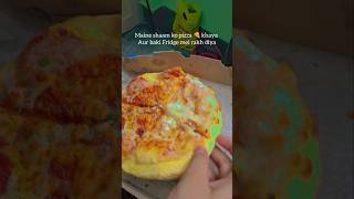 Reheat Leftover pizza🍕 hack😑😫misti vibes hackpizzatryingytyoutube [upl. by Aihcela858]