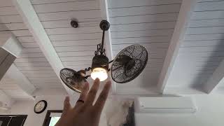 MINKA AIRE 42 LED CEILING FAN Review [upl. by Anaib908]