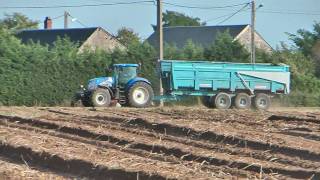 Arrachage pommes de terre avec une arracheuse AVR Quadra  potatoes harvest [upl. by Names207]