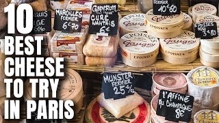 We Tried 10 of the Best French Cheeses in Paris [upl. by Aerdnaz]