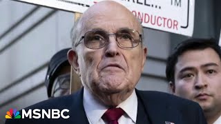 ‘Rudy is not broke’ Giuliani files for bankruptcy as 148 million judgment comes due [upl. by Alah]