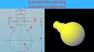 how to convert 2d to 3d in AutoCAD  Convert 2D to 3D object in AutoCAD [upl. by Aimas878]