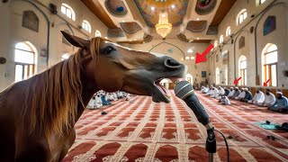 Allah Ki Qudrat Ka Karishma  Azan Danay Wala Ghora🐎Darood Pak Parhnay Wala Ghora🐎Allah Ki Shan [upl. by Tranquada415]