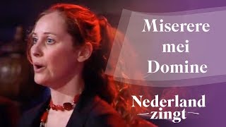 Nederland Zingt Miserere mei Domine [upl. by Ahse863]