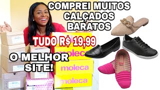 O MELHOR SITE DA INTERNET PARA COMPRAR CALÇADOS E SAPATOS BOM E BARATO E ROUPAS COM FRETE GRÁTIS [upl. by Yreva]