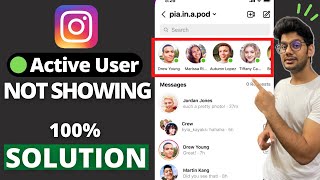 How to fix messenger not showing active friends  Instagram onlineactive friends not showing [upl. by Uriia]