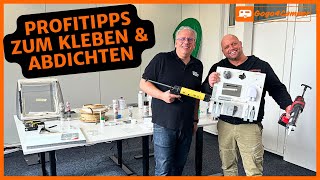 Klebe amp Dichtschulung für Wohnwagen amp Wohnmobil  Tipps und Tricks von drklebunddicht [upl. by Lars]