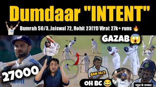 KL Rahul जज्बाती हो गया 😂 Kohli 27000 runs  Rohit Sharma reactions 😂 Ind vs Ban 2nd Test 4th Day [upl. by Ainslee]