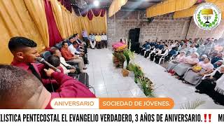 ANIVERSARIO DE LA SOCIEDAD DE JOVENES [upl. by Ocsic]