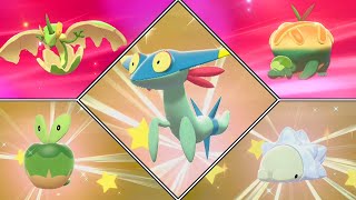 Pokémon SwordShield Hunting Highlights 01 Including Shiny Applin FAIL [upl. by Midge634]