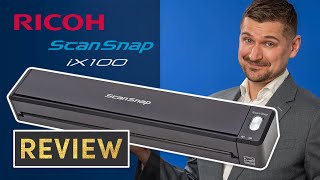 📚📷 ScanSnap iX100 Review amp Setup The Ultimate Portable Scanner 🚀✨ [upl. by Couture]