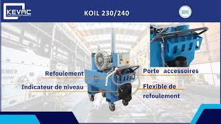 Aspirateur Vidangeur KOIL 230 KEVAC 200 litres [upl. by Ahsena]