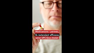 Médicaments  périmés ils resteraient efficaces selon UFCQue choisir [upl. by Ongineb132]