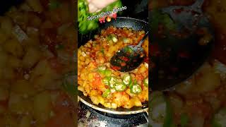 Spiciest Chilli Potato for breakfast made in just 5 minutes newpotatoes holypotatoes viralvideo [upl. by Harmonie664]