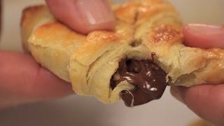 Πανεύκολα γλυκά κρουασανάκια  FOOD VIDEOs [upl. by Nnylcaj]