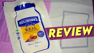 Hellsmann Mayonnaise REVIEW  Best for Pizza Pasta Burger  Taste Price Details [upl. by Fransisco]