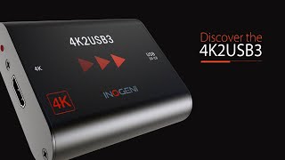 INOGENI 4K2USB3 4K HDMI to USB 30 Capture Device Also Enabling BYOM on Cisco Webex Room Series [upl. by Roosevelt]