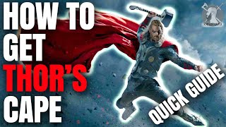 How to get THORS CAPE Assassins Creed Valhalla Quick Guide [upl. by Lion]