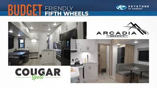 Get an Inside Look at Some of our Best BudgetFriendly Fifth Wheels [upl. by Sonstrom]