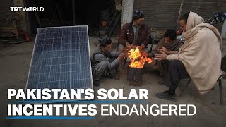 Pakistans government revisits solar panel policy [upl. by Hankins]