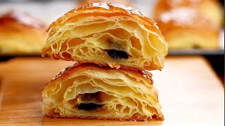 Bikin Kue Terkenal Dengan Cara Yang Mudah Dan Murah Simple Croissant quotPain au Chocolatequot  Pastry [upl. by Leor]