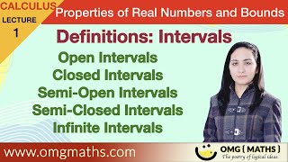 Intervals  Types of Intervals  Calculus  Definition and examples [upl. by Amieva]