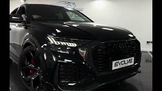 2020 70 Audi RSQ8 4 0 TFSI Carbon Black Quattro [upl. by Ynaffyt]