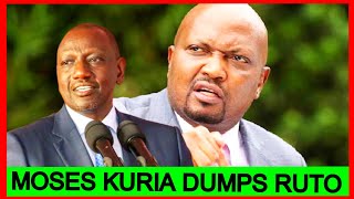 Breaking News Ex CS Moses Backs Railas Plan to ammend Constitution after Ruto Fired Him [upl. by Otreblanauj]