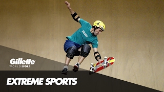 The Art of Skatercross with Andy Macdonald  Gillette World Sport [upl. by Ozzy]