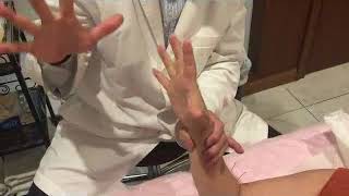 Tenosynovitis with Motion Acupuncture针灸动筋针法治疗腱鞘炎 [upl. by Griffie]