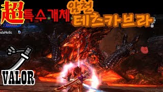 태도 초특수개체 암천 테츠카브라 VALOR Long Sword Drilltusk Tetsucabra 太刀 岩穿テツカブラ MHXX MHGU 몬스터헌터 더블크로스 [upl. by Htaek]